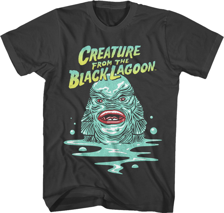 Terrifying Monster Creature From The Black Lagoon T-Shirt