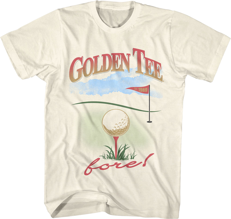 Fore! Golden Tee Golf T-Shirt