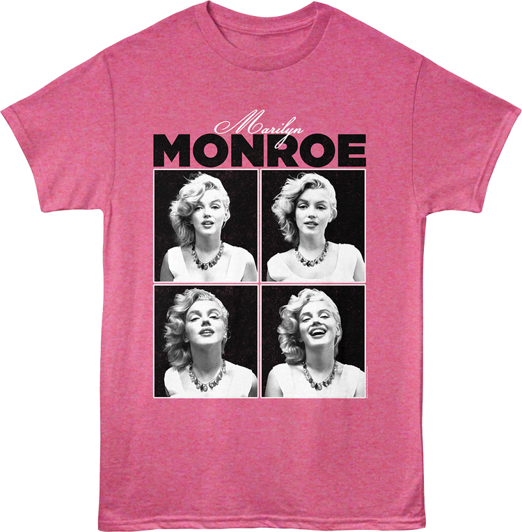 Four Photos Marilyn Monroe T-Shirt