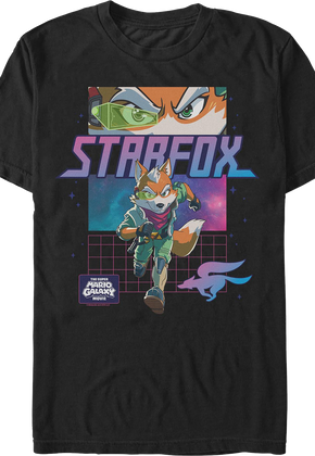 Fox McCloud Mario Galaxy Star Fox T-Shirt