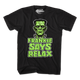 Frankenstein Frankie Says Relax T-Shirt thumbnail