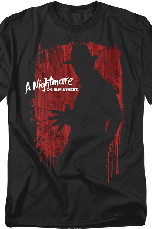 Freddy Krueger Silhouette Nightmare On Elm Street T-Shirt