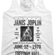 Ladies Freedom Hall Janis Joplin Racerback Tank Top thumbnail