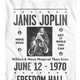 Freedom Hall Janis Joplin T-Shirt thumbnail