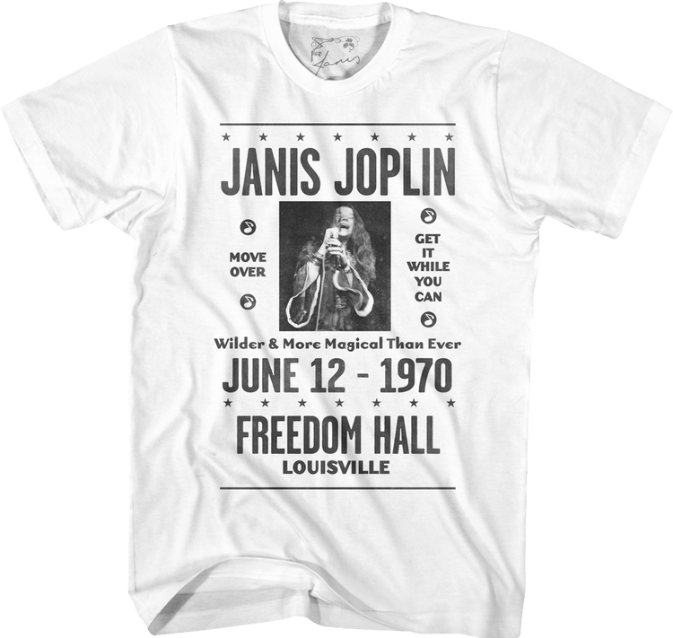 Freedom Hall Janis Joplin T-Shirt