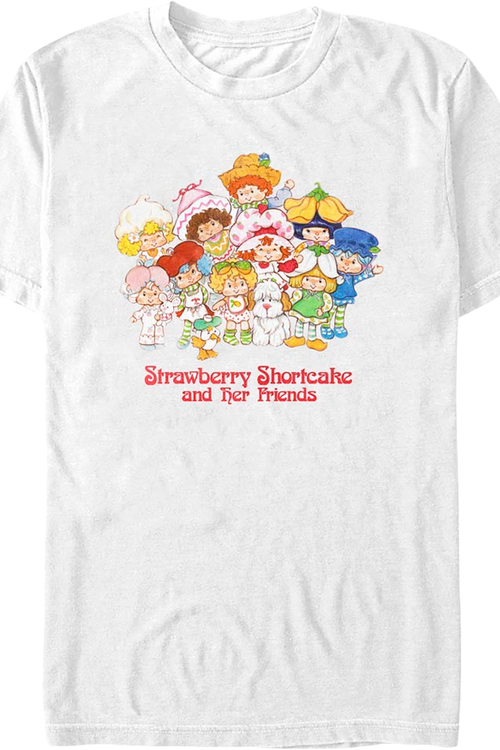 Old School Friends Strawberry Shortcake T-Shirt