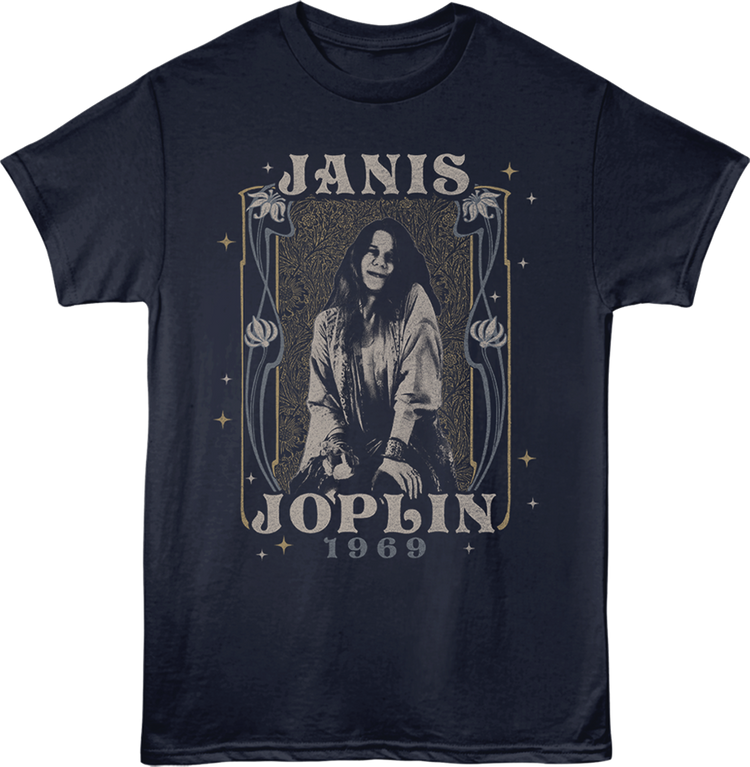 Front & Back 1969 Janis Joplin T-Shirt