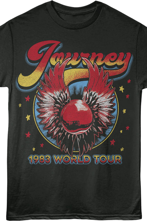 Front & Back 1983 World Tour Journey T-Shirt