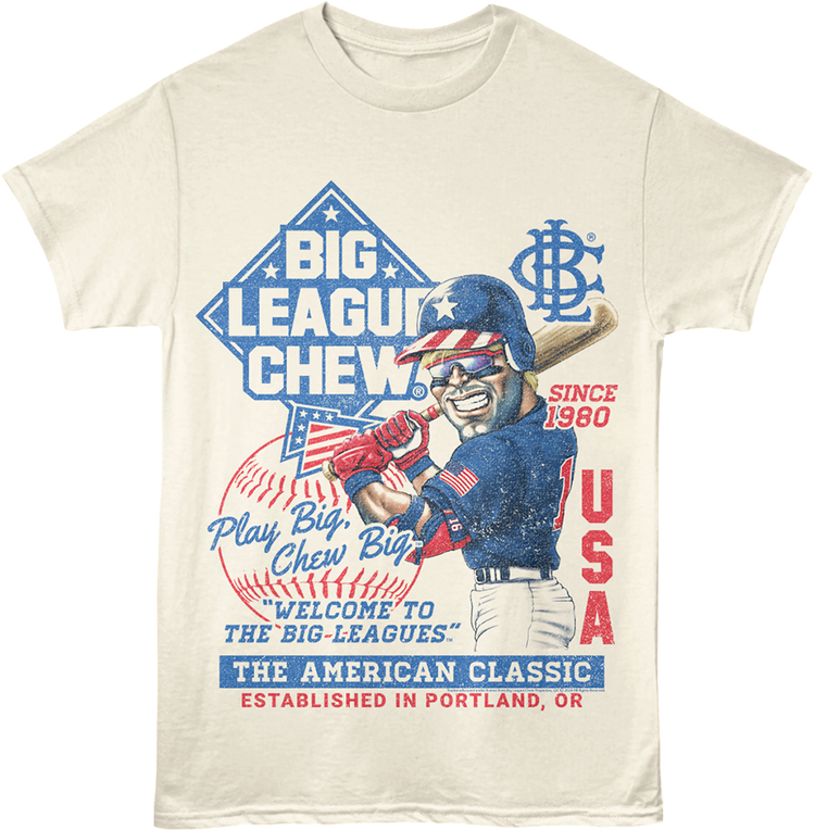 Front & Back American Classic Since 1980 Big League Chew T-Shirt