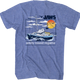 Front & Back Amity Island Regatta Jaws T-Shirt thumbnail