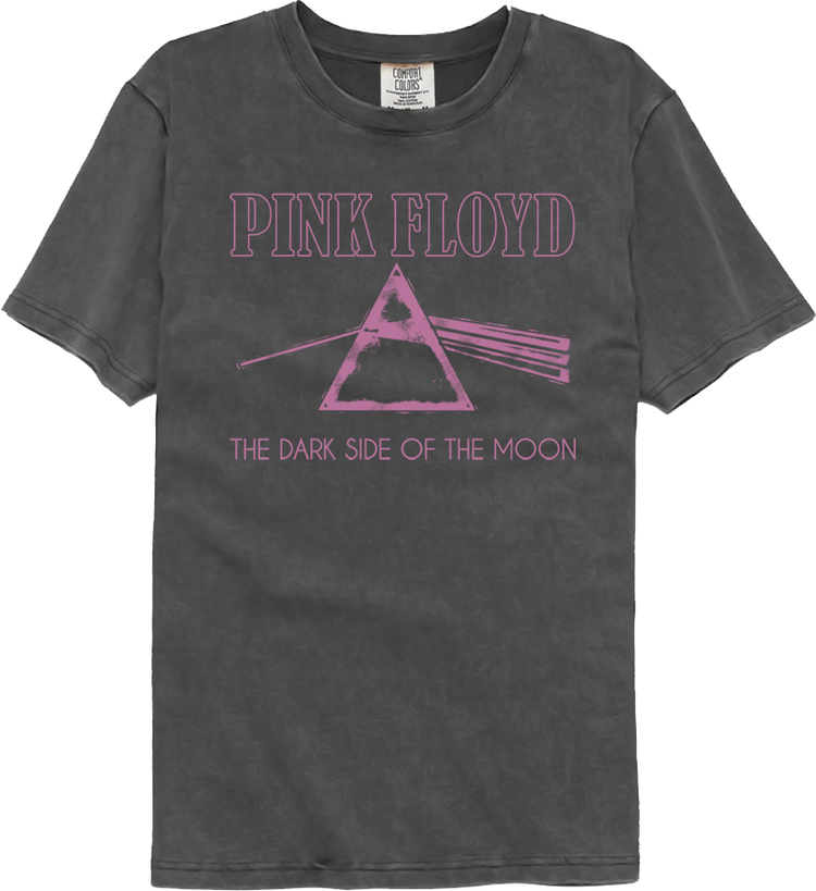 Front & Back 1973 Tour Pink Floyd Comfort Colors Brand T-Shirt