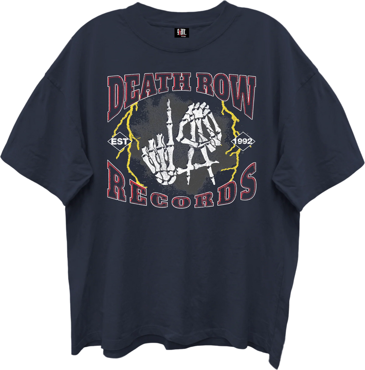 Front & Back Death Row Records Oversized T-Shirt