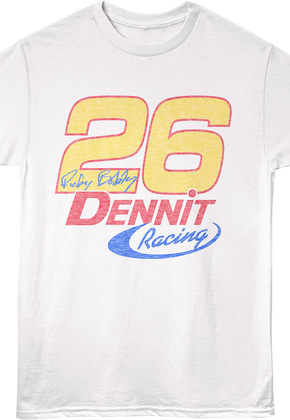 Front & Back Dennit Racing Talladega Nights T-Shirt
