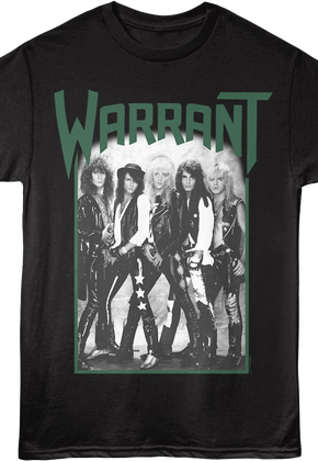 Front & Back Dirty Rotten Filthy Stinking Rich Warrant T-Shirt