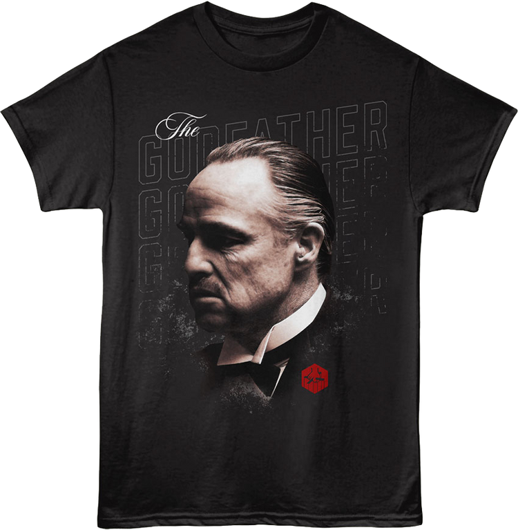 Front & Back Don Vito Corleone Godfather T-Shirt