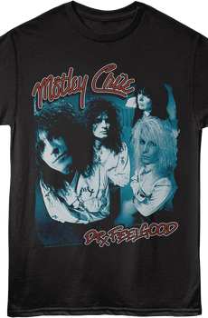 Front & Back Dr. Feelgood Motley Crue T-Shirt