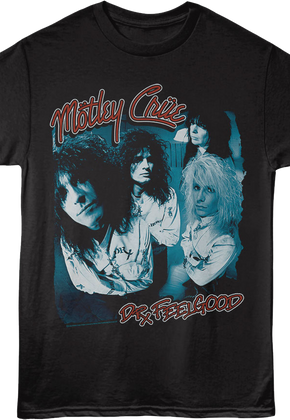 Front & Back Dr. Feelgood Motley Crue T-Shirt