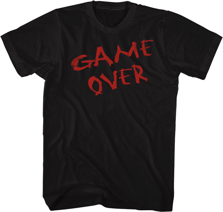 Front & Back Game Over Saw T-Shirt