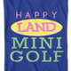 Front & Back Happy Land Mini Golf Happy Gilmore T-Shirt thumbnail