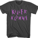 Front & Back Close Encounters Killer Klowns From Outer Space T-Shirt thumbnail