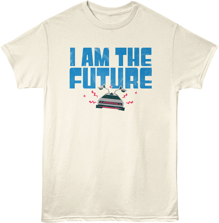 Front & Back I Am The Future Back To The Future T-Shirt