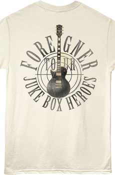Front & Back Juke Box Heroes Foreigner T-Shirt