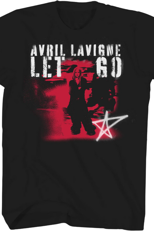 Front & Back Let Go Avril Lavigne T-Shirt