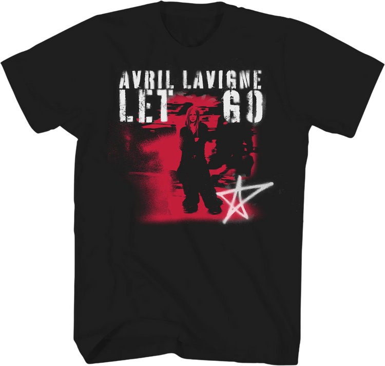 Front & Back Let Go Avril Lavigne T-Shirt