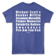 Front & Back Michael Scott's Fun Run The Office T-Shirt thumbnail