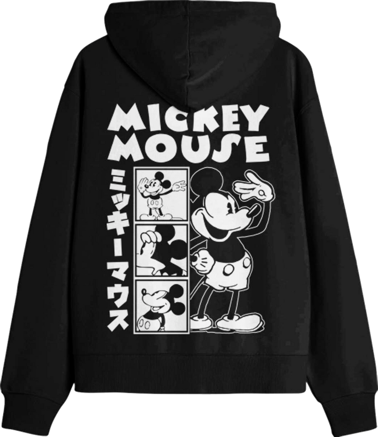 Front & Back Mickey Mouse Japanese Text Disney Hoodie