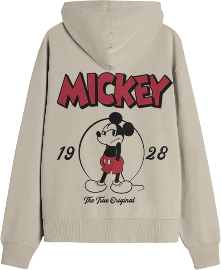 Front & Back Mickey Mouse True Original Disney Hoodie