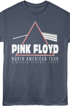 Front & Back North American Tour Pink Floyd T-Shirt