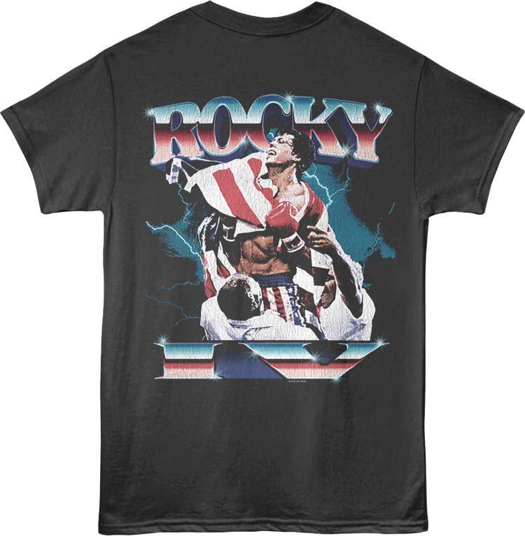 Front & Back Rocky IV T-Shirt