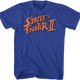 Front & Back Ryu Fight Scenes Street Fighter II T-Shirt thumbnail