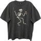 Front & Back Skelly Song Titles Social Distortion Oversized T-Shirt thumbnail