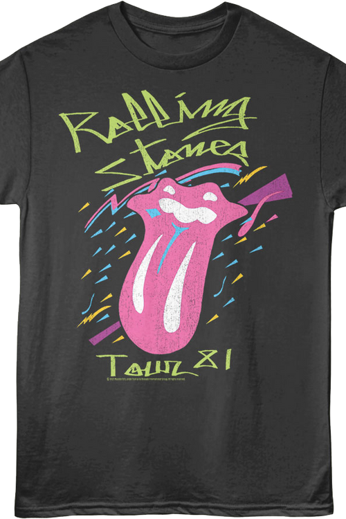 Front & Back Stoned At The Dome Rolling Stones T-Shirt