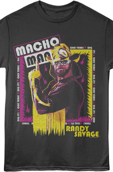 Front & Back The Cream Rises To The Top Macho Man T-Shirt