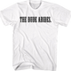 Front & Back The Dude Abides Big Lebowski T-Shirt thumbnail
