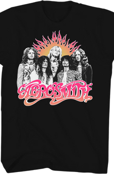 Front & Back Tour '70-'72 Aerosmith T-Shirt