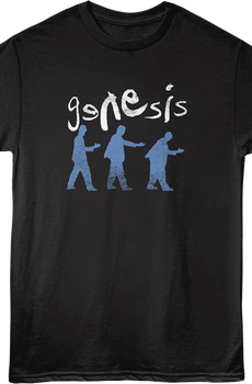 Front & Back We Can't Dance Tour Genesis T-Shirt