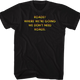 Front & Back We Don't Need Roads Back To The Future T-Shirt thumbnail