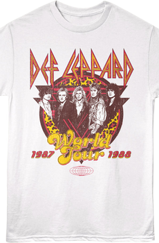 Front & Back World Tour 1987-1988 Def Leppard T-Shirt
