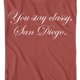 Front & Back You Stay Classy San Diego Anchorman T-Shirt thumbnail