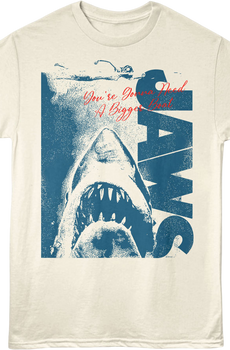 Front & Back You're Gonna Need A Bigger Boat Jaws T-Shirt