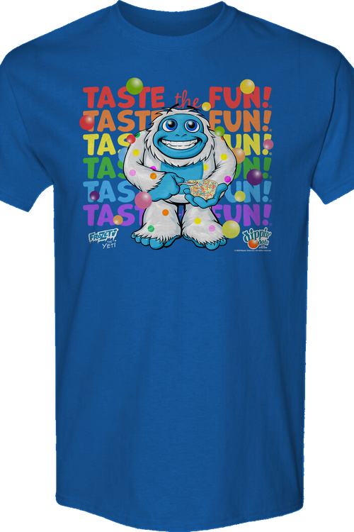 Frozeti The Yeti Taste The Fun Dippin' Dots T-Shirt