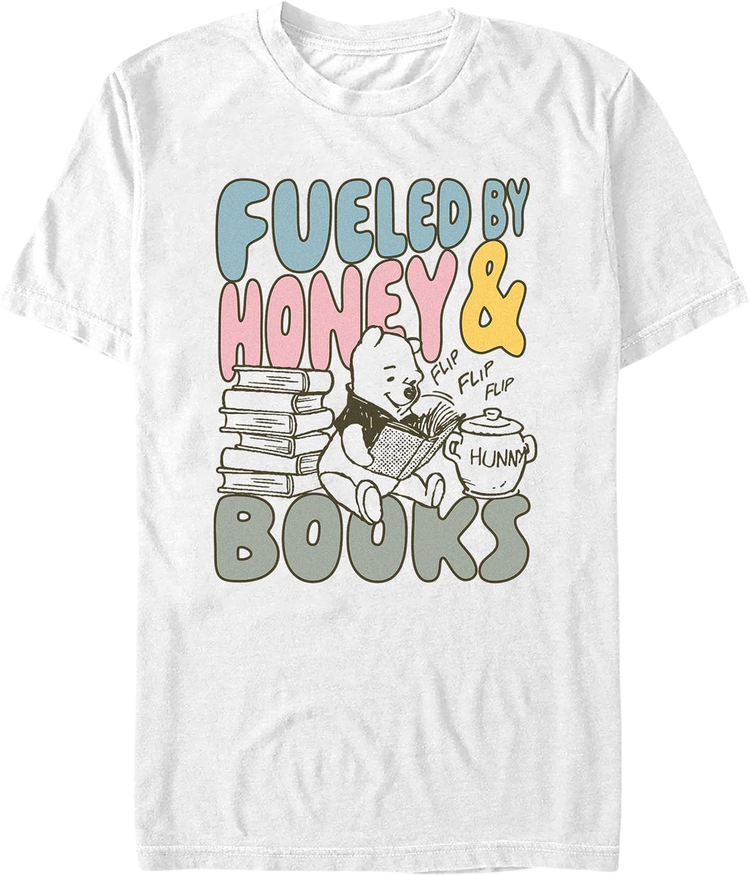 Fueled By Honey & Books Winnie The Pooh T-Shirt