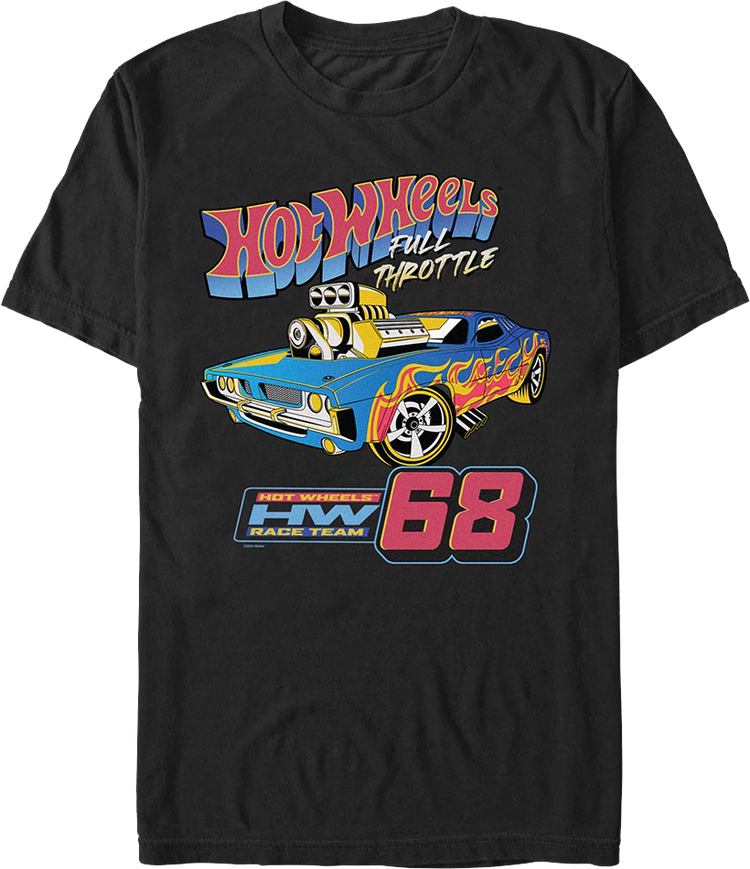 Full Throttle Hot Wheels T-Shirt