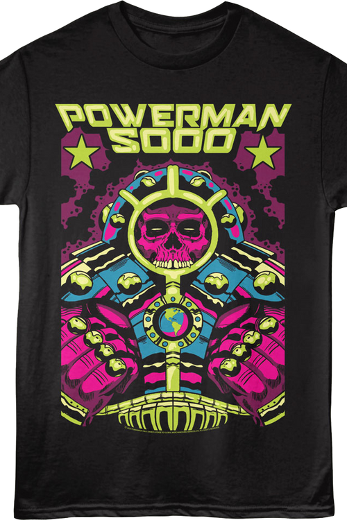 When Worlds Collide Powerman 5000 T-Shirt
