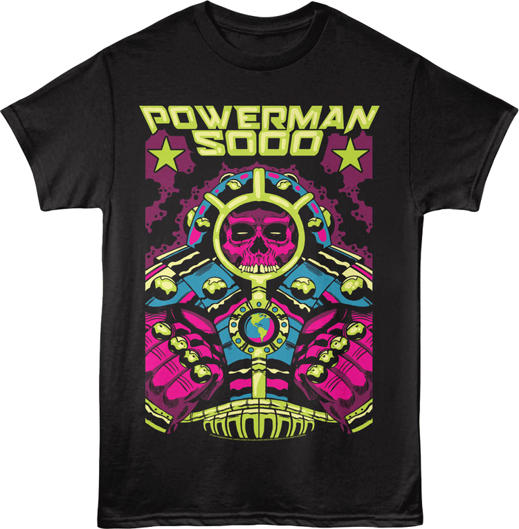 When Worlds Collide Powerman 5000 T-Shirt