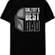 Galaxy's Best Dad The Mandalorian Star Wars T-Shirt thumbnail